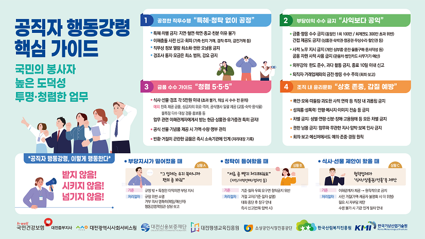 공직자 행동강령 핵심가이드